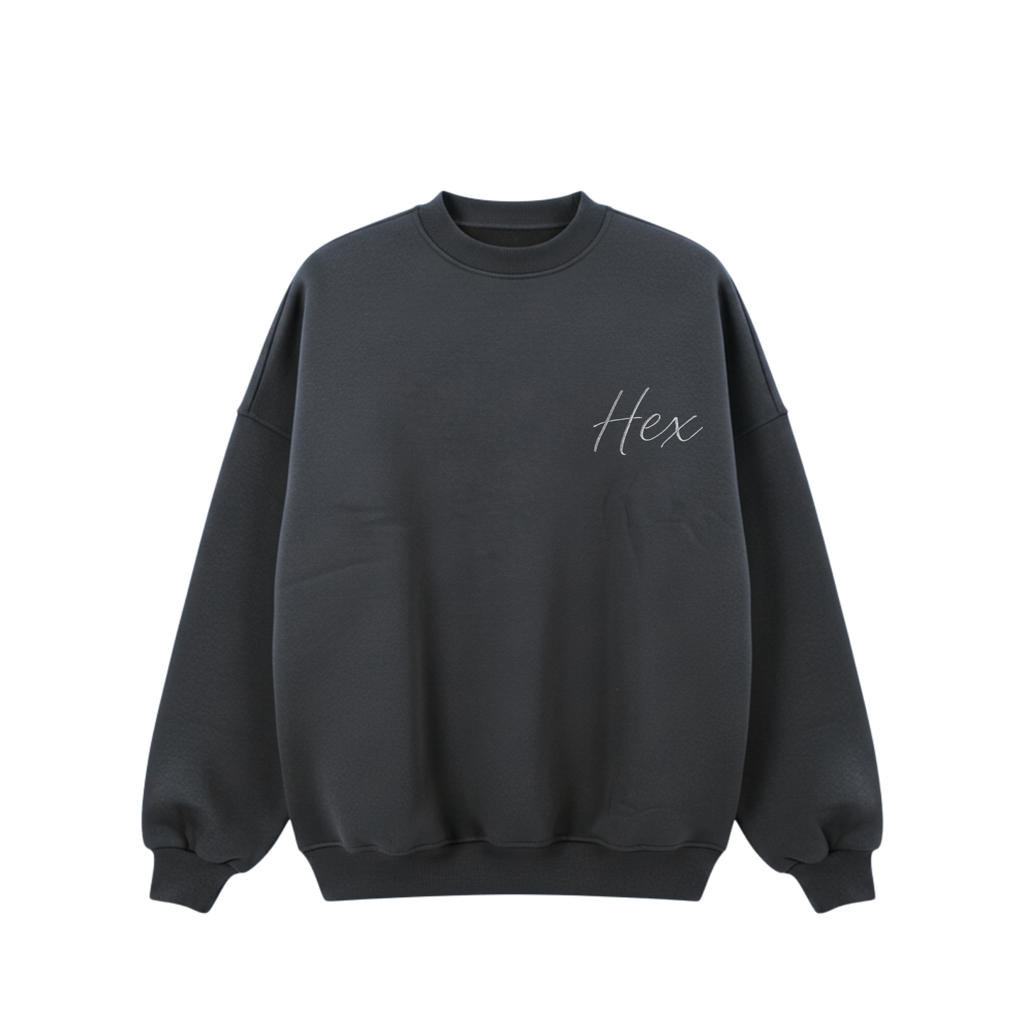Hex Charcoal Grey Crewneck