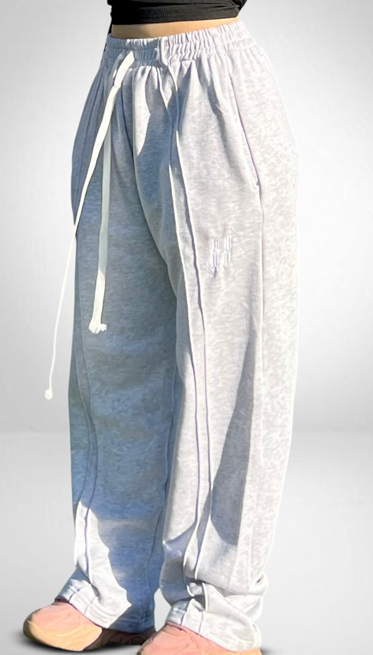 Light Grey Twin Lines Sweatpants